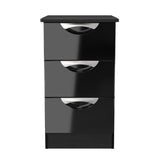 Camden 3 Drawer Bedside Cabinet