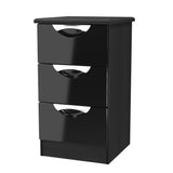 Camden 3 Drawer Bedside Cabinet