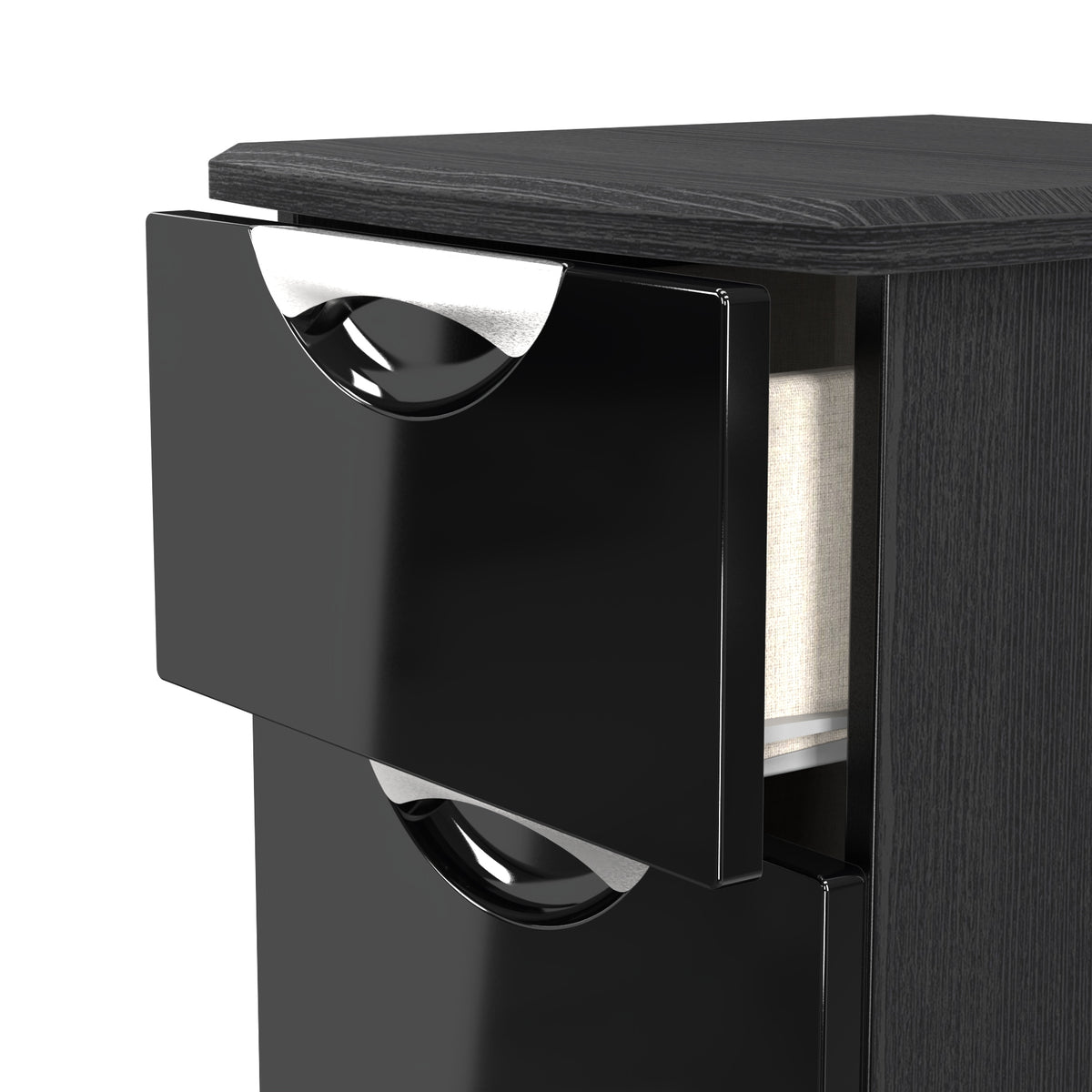 Camden 3 Drawer Bedside Cabinet