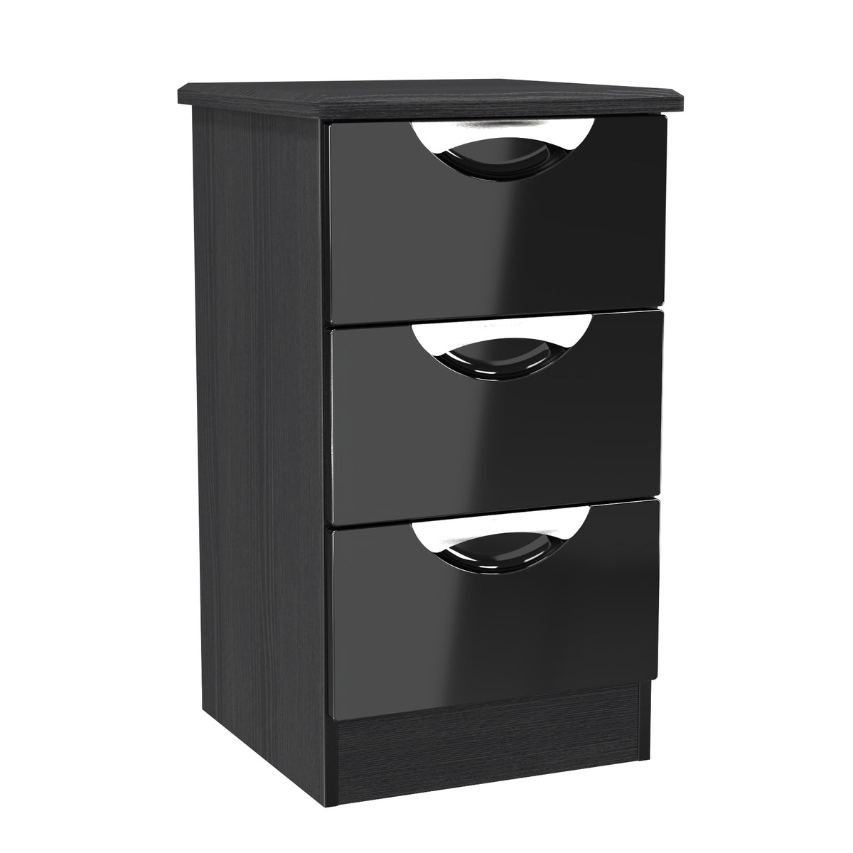 Camden 3 Drawer Bedside Cabinet