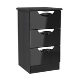 Camden 3 Drawer Bedside Cabinet