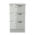 Camden 3 Drawer Bedside Cabinet