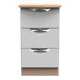 Camden 3 Drawer Bedside Cabinet