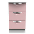 Camden 3 Drawer Bedside Cabinet