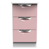 Camden 3 Drawer Bedside Cabinet