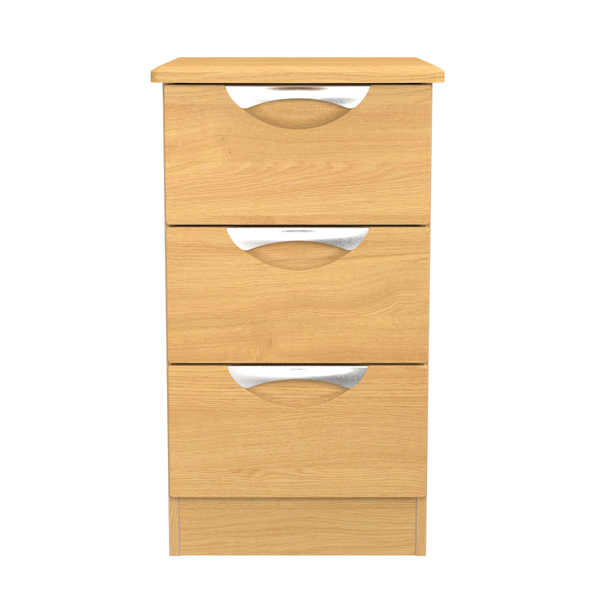 Camden 3 Drawer Bedside Cabinet