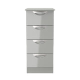 Camden 4 Drawer Bedside Cabinet