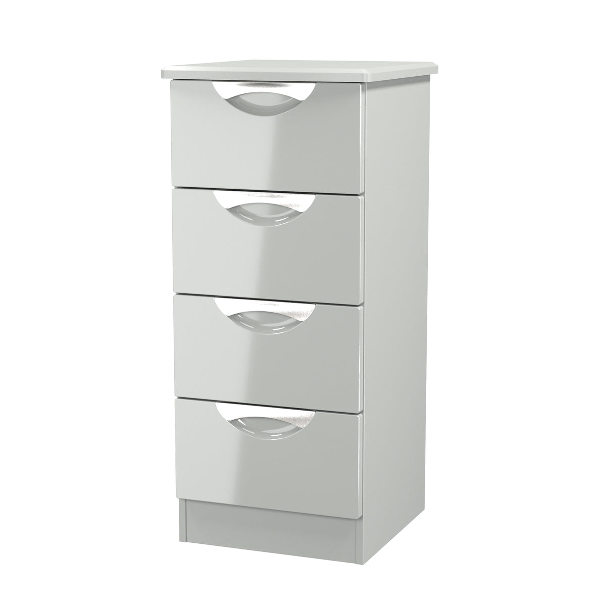 Camden 4 Drawer Bedside Cabinet