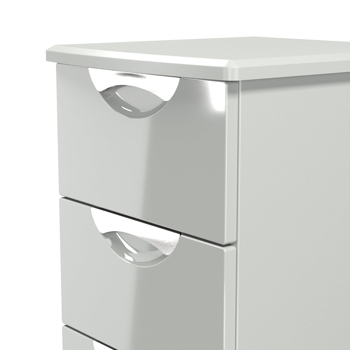 Camden 4 Drawer Bedside Cabinet