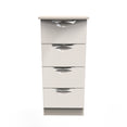 Camden 4 Drawer Bedside Cabinet