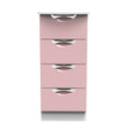 Camden 4 Drawer Bedside Cabinet