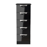 Camden 5 Drawer Bedside Cabinet