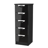 Camden 5 Drawer Bedside Cabinet
