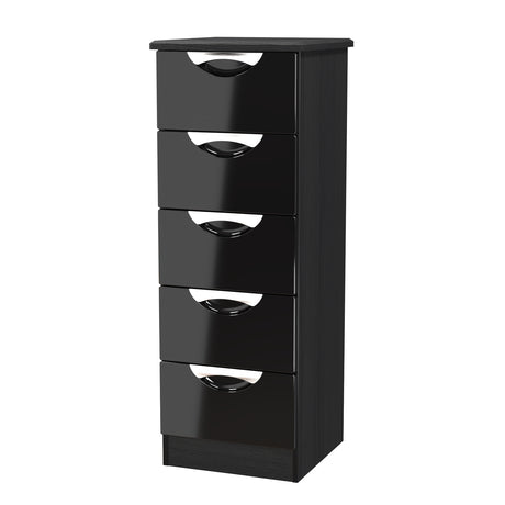 Camden 5 Drawer Bedside Cabinet