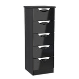 Camden 5 Drawer Bedside Cabinet