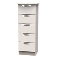 Camden 5 Drawer Bedside Cabinet