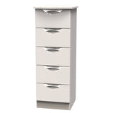 Camden 5 Drawer Bedside Cabinet