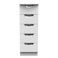 Camden 5 Drawer Bedside Cabinet