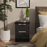 Camden 2 Drawer Bedside Cabinet