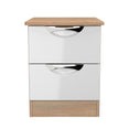 Camden 2 Drawer Bedside Cabinet