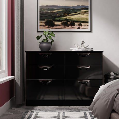 Camden 6 Drawer Midi Chest