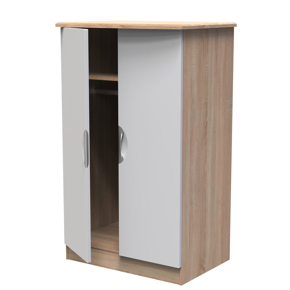 Camden 2ft6in Plain Midi Wardrobe