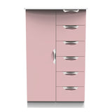 Camden 1 Door 5 Drawer Kids Robe