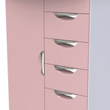 Camden 1 Door 5 Drawer Kids Robe