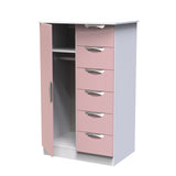 Camden 1 Door 5 Drawer Kids Robe