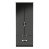 Camden 2ft6in 2 Drawer Wardrobe