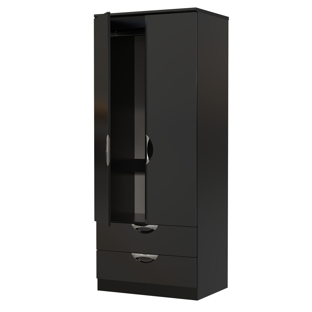 Camden 2ft6in 2 Drawer Wardrobe