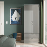 Camden 2ft6in 2 Drawer Wardrobe