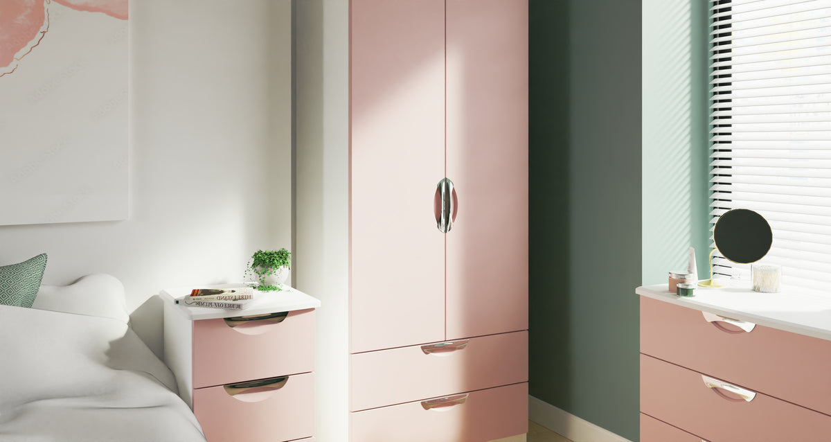 Camden 2ft6in 2 Drawer Wardrobe