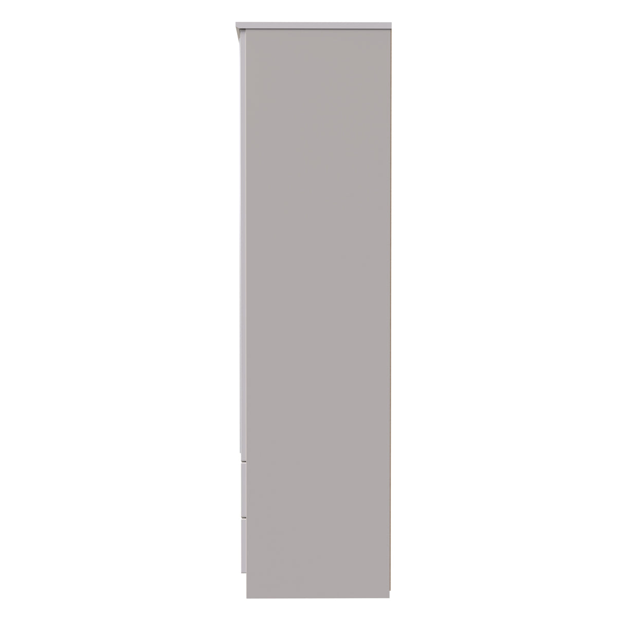 Camden 2ft6in 2 Drawer Mirror Wardrobe