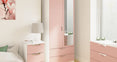 Camden 2ft6in 2 Drawer Mirror Wardrobe