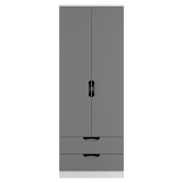 Camden Tall 2 Drawer Wardrobe
