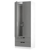 Camden Tall 2 Drawer Wardrobe