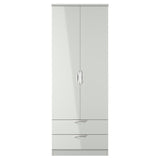 Camden Tall 2 Drawer Wardrobe