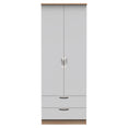 Camden Tall 2 Drawer Wardrobe
