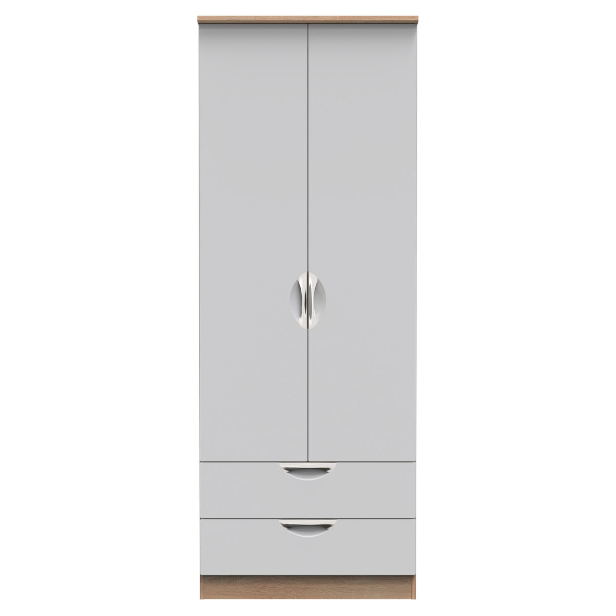 Camden Tall 2 Drawer Wardrobe