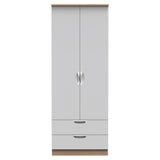 Camden Tall 2 Drawer Wardrobe