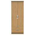 Camden Tall 2 Drawer Wardrobe