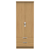 Camden Tall 2 Drawer Wardrobe