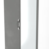 Camden Tall 2 Drawer Mirrored Wardrobe