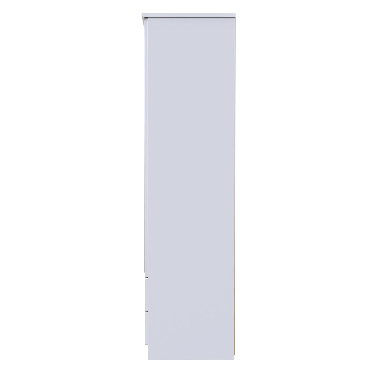 Camden Tall 2 Drawer Mirrored Wardrobe