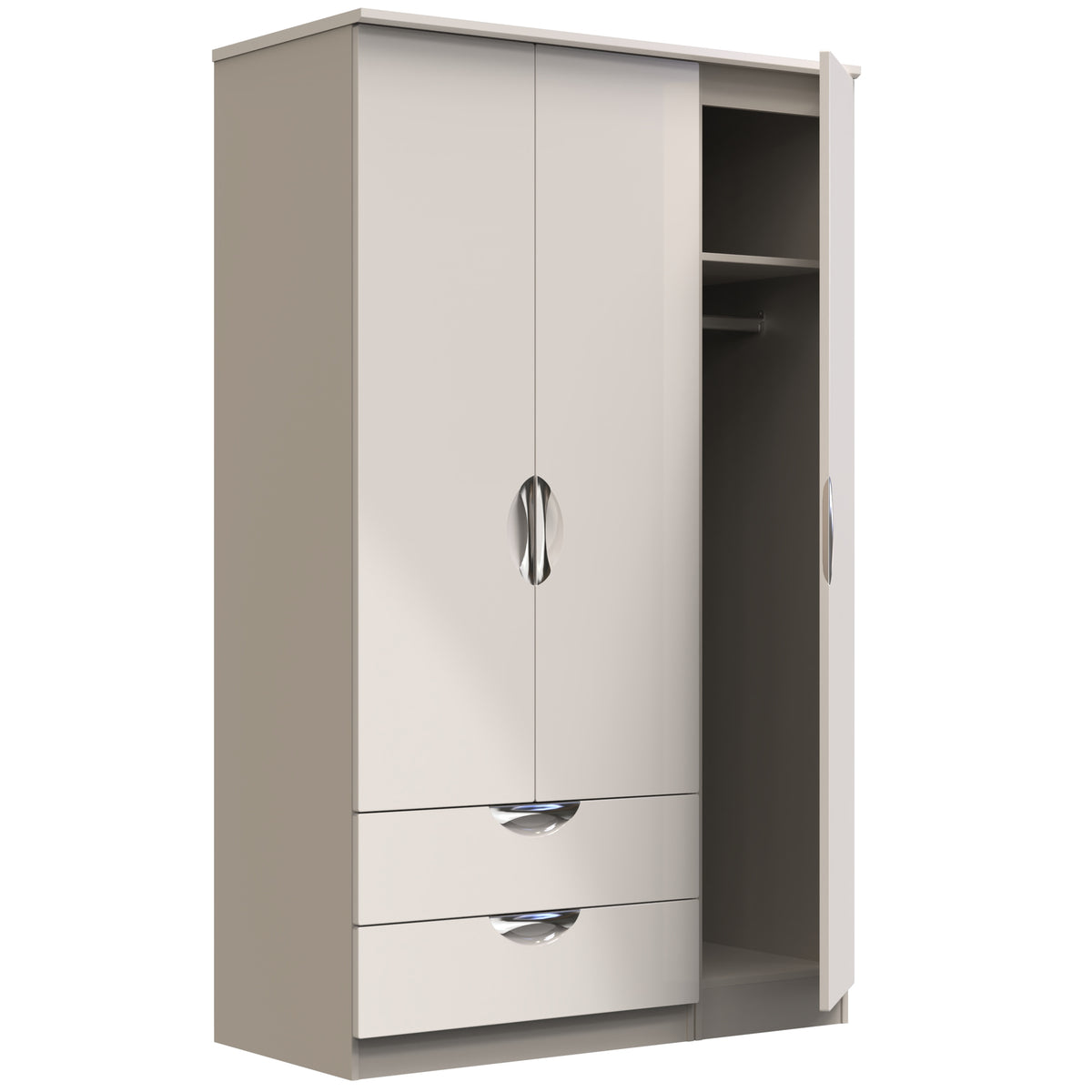 Camden Triple 2 Drawer Wardrobe