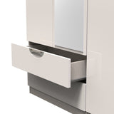 Camden Triple 2 Drawer Mirrored Wardrobe