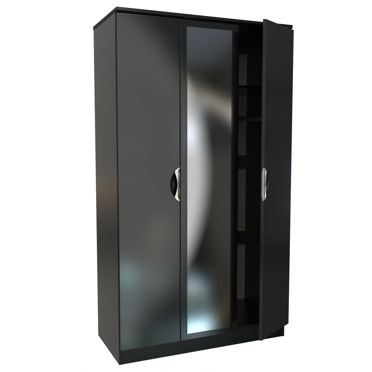 Camden Triple Mirror Wardrobe