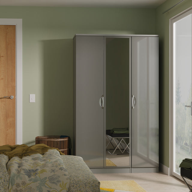 Camden Triple Mirrored Wardrobe