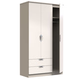 Camden Tall Triple 2 Drawer Wardrobe